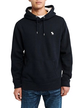 Μπλούζα ανδρική Abercrombie με γούνα