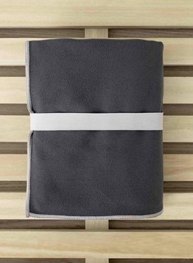 Πετσέτα Θαλάσσης 90×160 – Riva Dark Gray