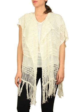 Γιλέκο με κρόσια